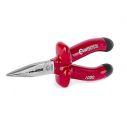Длинногубцы прямые 160мм, диэлектрические, CrV 6150 INTERTOOL NT-0326