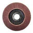 Диск шлифовальный лепестковый 115x22 мм, зерно K80 INTERTOOL BT-0108