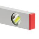 Уровень строительный 400 мм 3 глазка, сечение 21*46 мм INTERTOOL MT-1221