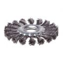 Щетка кольцевая 115x22,2 мм (пучки витой проволоки) INTERTOOL BT-7115