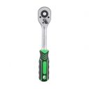 Рукоятка с храповым механизмом 72 зуба 3/8", Cr-V INTERTOOL HT-2125