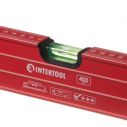 Уровень с поворотной капсулой 400 мм 3 глазка INTERTOOL MT-1264
