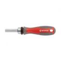 Отвертка с храповым механизмом и комплектом насадок 31 ед INTERTOOL VT-3374