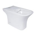 Унитаз-компакт Qtap Presto Quadro безободковый с сиденьем Soft-close QT24221215AW