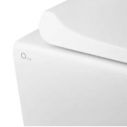 Унитаз подвесной Tern Rimless 490x340x350 мм, White, с сиденьем Slim Duroplast