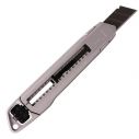 Нож сегментный 18 мм, металлический, усиленный, винтовая фиксация INTERTOOL HT-0512