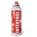 Баллон газовый 220 г INTERTOOL GS-0022 (с защитным клапаном)
