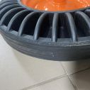 Колесо для тачки  16/4.8-8-20мм 100/180 Каучук 