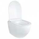 Qtap Robin унитаз подвесной Ultra Quiet сиденье Slim Duroplast 490x370x360mm