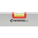Уровень строительный 400 мм 3 глазка, сечение 21*46 мм INTERTOOL MT-1221