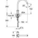 Смеситель для кухни Grohe Costa S (31819001)