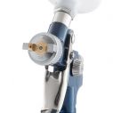 Краскопульт пневмо HVLP MINI, 0.8мм, верхний пласт бачок 125мл. INTERTOOL PT-0101