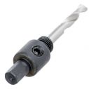 Держатель для коронок по металлу 3/8” с центрирующим сверлом INTERTOOL SD-5601