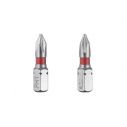 Комплект отверточных насадок PH1 1/4" * 25 мм, S2, уп. 2 шт, STORM INTERTOOL VT-0217