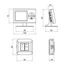 Недельный радиоуправляемый программируемый термостат c WiFi Thermo Alliance ТА-2402WiFiRF