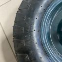 Колесо для тачки пневматическое 4.8*4,0-8-2PR ось16 мм  
