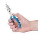 Длинногубцы прямые 180мм INTERTOOL HT-0122