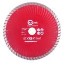 Диск отрезной по камню TURBO алмазный, 180 мм, 22-24% INTERTOOL CT-2009