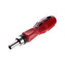 Отвертка реверсивная с комплектом насадок 26 ед. INTERTOOL VT-1026