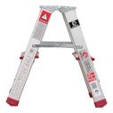 Стремянка алюминиевая двусторонняя 2 ступени, высота 440мм LT-1102