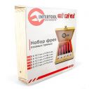 Набор фрез пазовых прямых, 5 шт INTERTOOL HT-0075