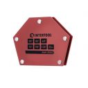 Держатель магнитный для сварки трапеция, 11 кг, 100х68х14 мм INTERTOOL MW-0001