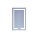 Зеркало в ванну MIXXUS Hard MR06 80x50см с подсветкой прямоугольное антизапотевание  