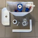 Бачок сливной Nikiplast «Classik» универсальный пластиковый навесной или приставной на унитаз