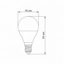 LED лампа TITANUM G45 6W E14 4100K