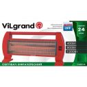 Обогреватель инфракрасный 1200Вт VQ4812R- RED  ТМ"VILGRAND" 3 реж