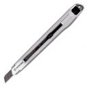 Нож сегментный 9мм, металл, усиленный, винтовая фиксация INTERTOOL HT-0509