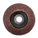 Диск шлифовальный лепестковый 115x22 мм, зерно K40 INTERTOOL BT-0104