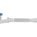 Сифон для душевого поддона низкий d40/50, 1621N