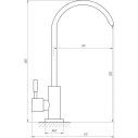 Кран для обратного осмоса Globus Lux ALPEN SBT1-55M