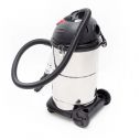 Пылесос строительный 30 л., корпус из нерж. стали, 1400 Вт. INTERTOOL DT-1030