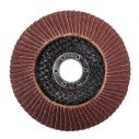 Диск шлифовальный лепестковый 115x22 мм, зерно K100 INTERTOOL BT-0110