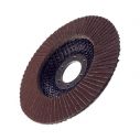Диск шлифовальный лепестковый 115x22 мм, зерно K150 INTERTOOL BT-0115