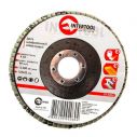 Диск шлифовальный лепестковый 125x22мм, зерно K60 INTERTOOL BT-0206