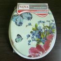 Сиденье для унитаза мягкое NOVA Comfort 2051N, Горы