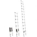 Лестница алюминиевая телескопическая 12 ступ., 3,80 м INTERTOOL LT-3038