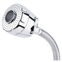 Lidz Lamb 274F Смеситель для кухни двухвентельный с гибким изливом Chrome (75 21)