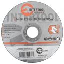 Диск отрезной по металлу 125x1,6x22,2 мм INTERTOOL CT-4008