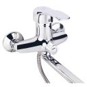 Lidz Tani 005 Смеситель для ванны с поворотным изливом (c душевым гарнитуром) (k40) Chrome (41 86)