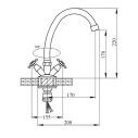 SW Olympic 2712F кухня на гайке (б)