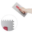 Затирка cтальная оцинкованная 280*130мм, 8*8мм INTERTOOL KT-0006