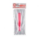 Затирка cтальная оцинкованная 280*130мм, 8*8мм INTERTOOL KT-0006
