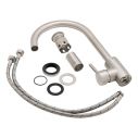 Lidz Aria 015F Смеситель для кухни (k35) Nickel (12 32 015F-8)