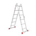 Лестница алюминиевая трансформер 4*3 ступ., 3,70 м INTERTOOL LT-0030