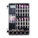 Насадки(камни), фрезы для гравера  42 шт INTERTOOL BT-0012