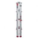 Стремянка алюминиевая двусторонняя 4 ступени, высота 876 мм INTERTOOL LT-1104